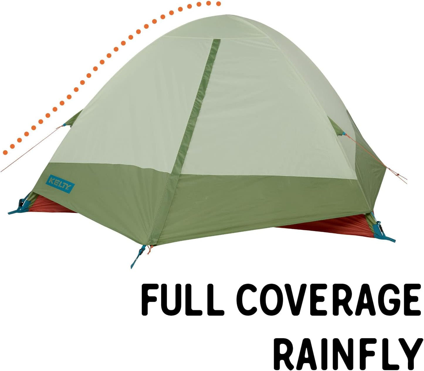 Tienda Kelty Trail ligera 2 postes aluminio