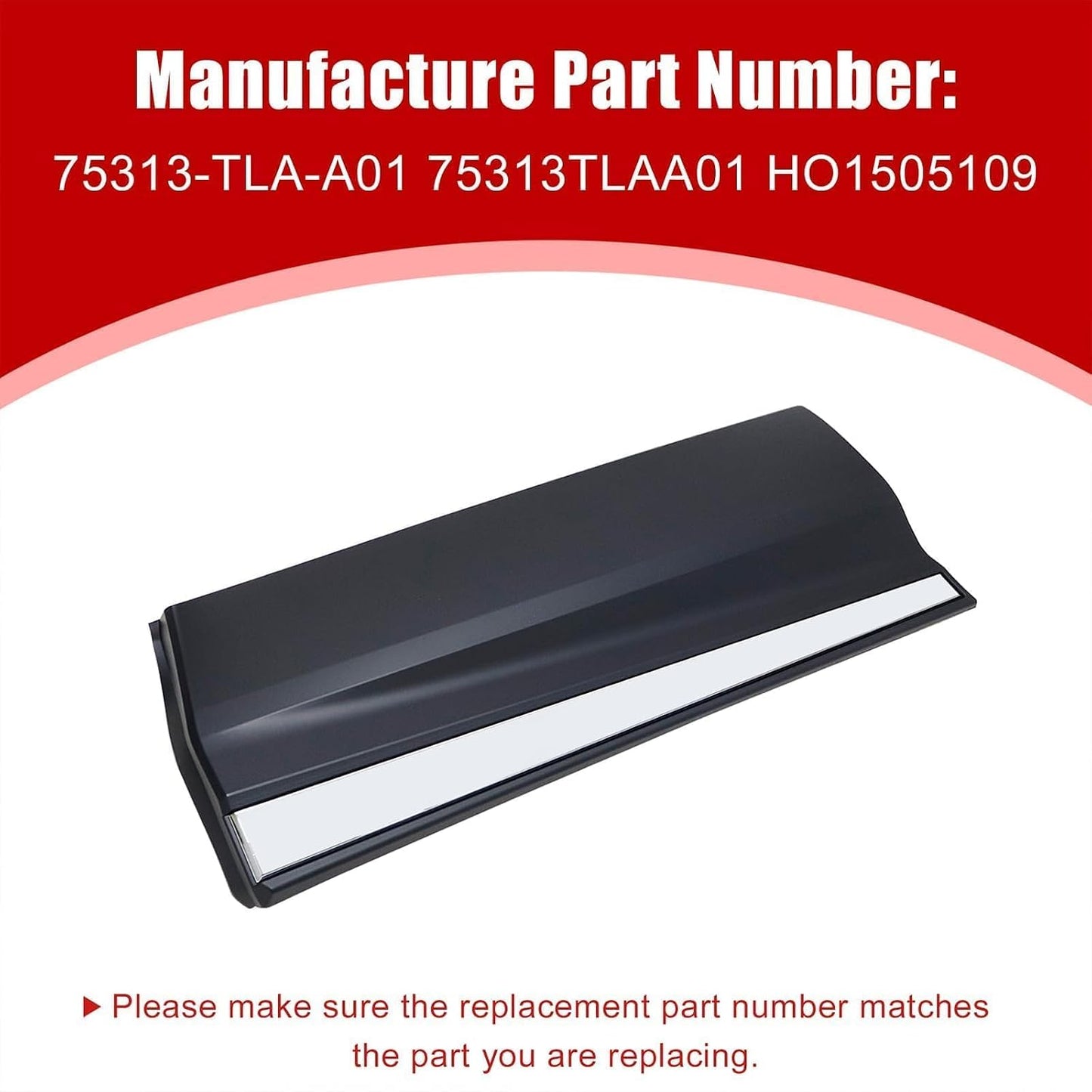Panel puerta trasera derecha Honda CR-V 17-21 cromado
