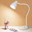 Lámpara LED escritorio USB regulable 3 modos color cuello flexible