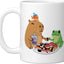 Taza Cerámica Kawaii Japonesa para Sushi y Bubble Tea