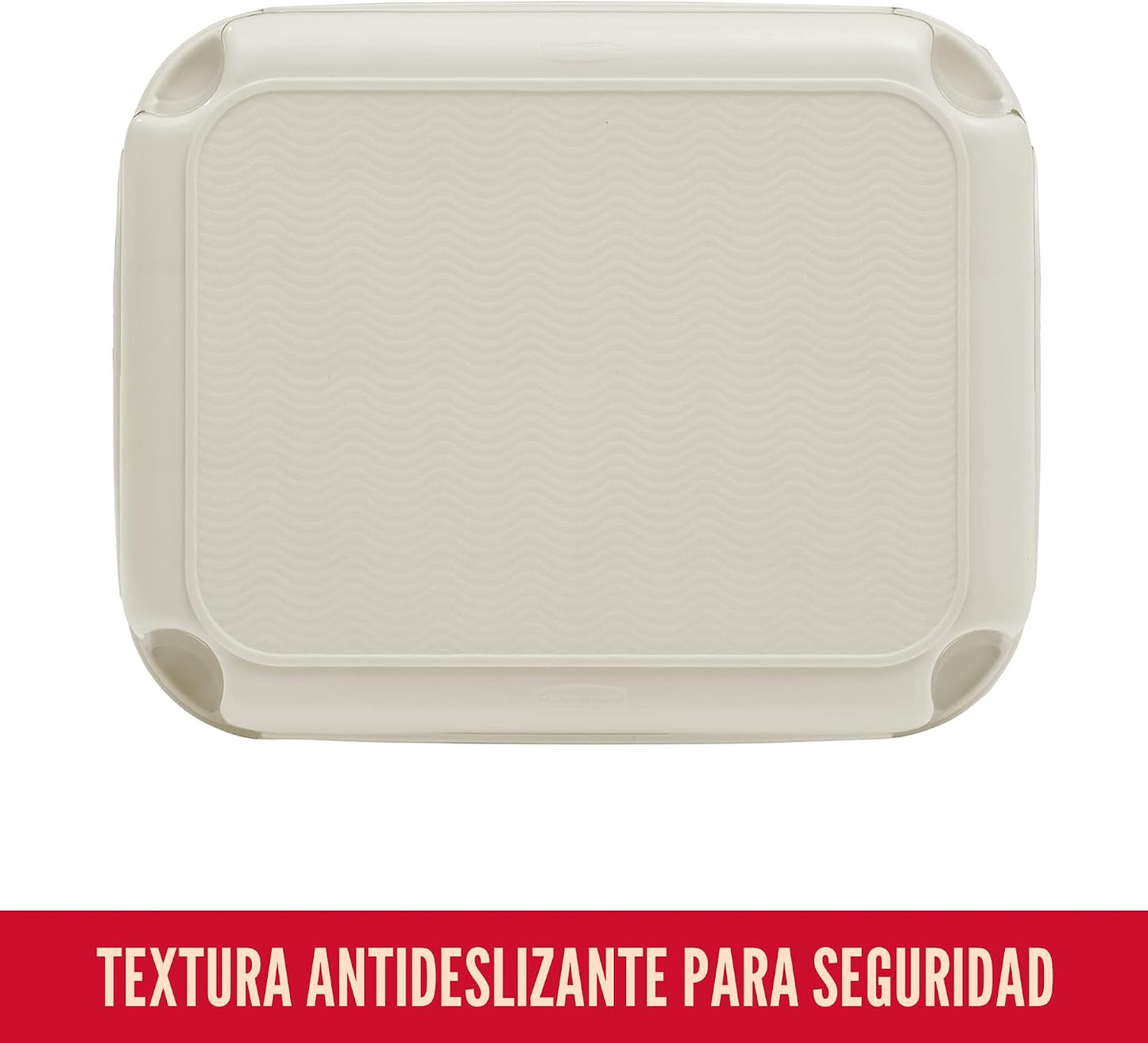 Taburete Bisque Resistente al Deslizamiento para Cocina y Baño