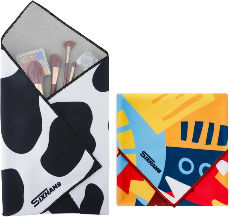 Bolsa maquillaje tela mágica color negro