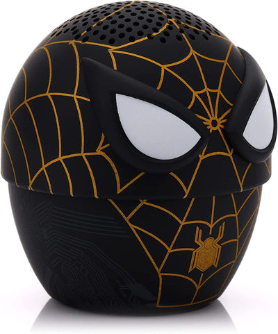 Traje Spider-Man Negro y Dorado con Altavoz Bluetooth