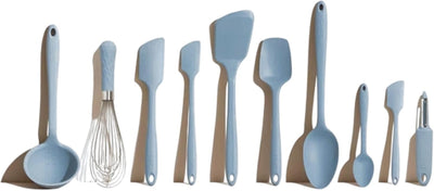 Juego espátulas silicona cocina resistente calor 425°F lavavajillas
