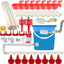 Sistema agua pollo automático para codornices pato