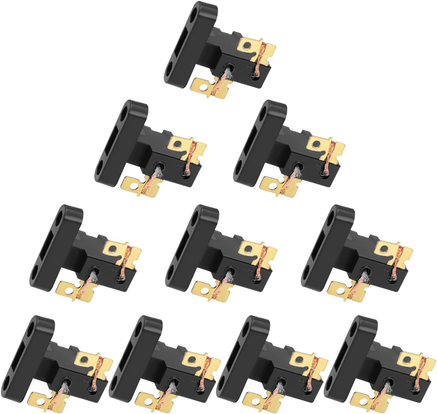 Set 10 Cepillos Carbón Universal para Generador Honda