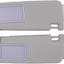 Parasol lateral con espejo corredizo Toyota Camry 12-17 gris