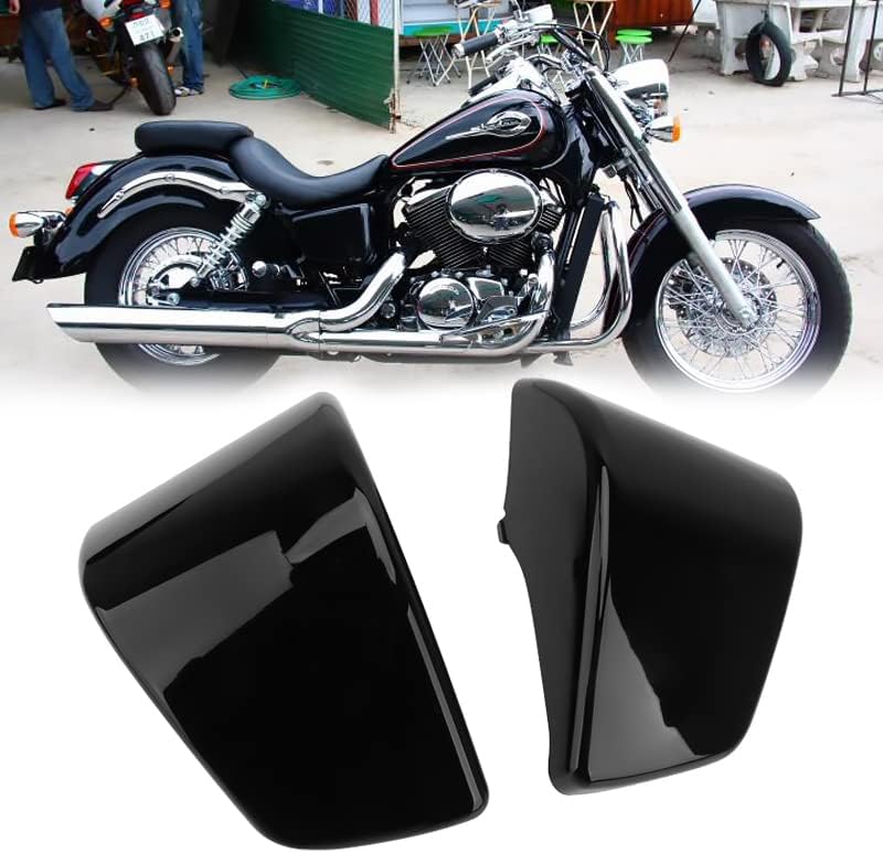 Cubiertas carenado lateral batería motocicleta Honda Shadow