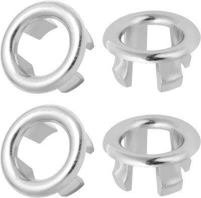 4 Anillos ajuste universal cubiertas redondas baño