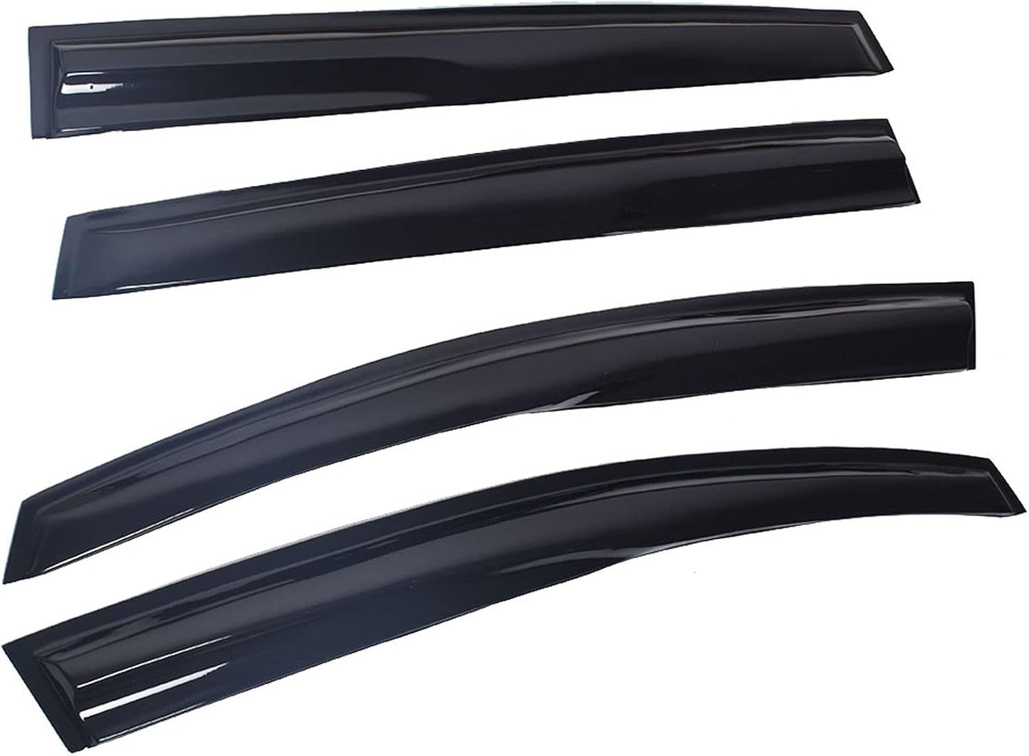 4 Viseras Acrílico Negro Reemplazo Odyssey 05-07