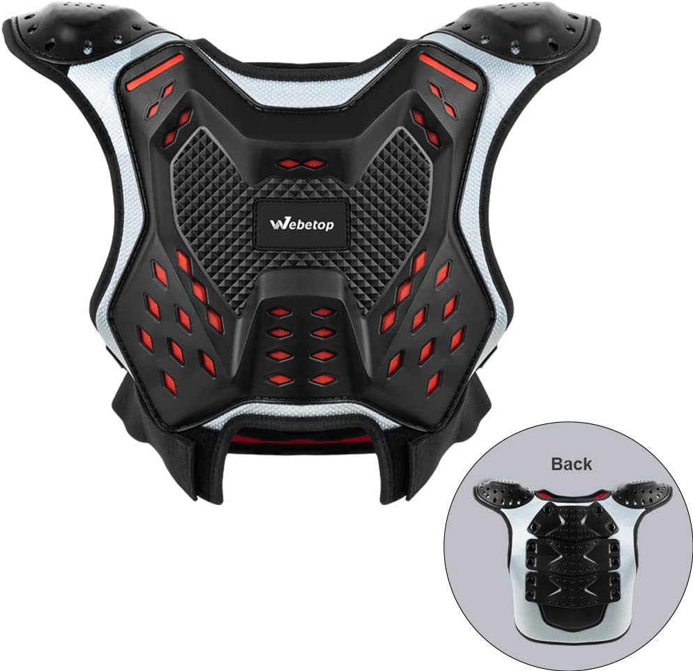 Protección pecho motocross juvenil ATV Talla L