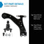 Brazo control delantero izq comp Toyota Rav4 19-23