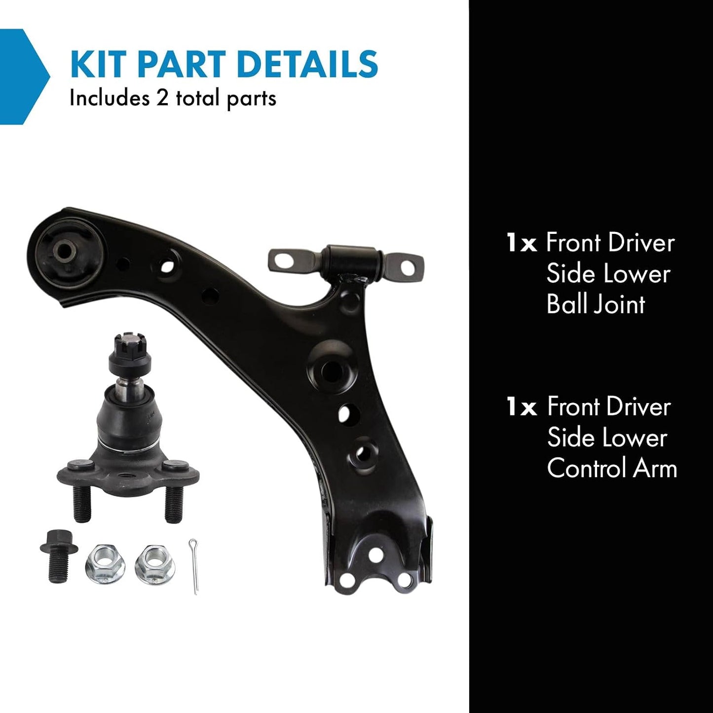 Brazo control delantero izq comp Toyota Rav4 19-23