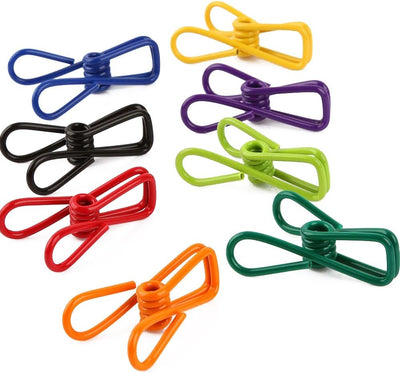 Pack 30 Clips Alambre Acero Multiuso