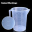 Vaso medidor plástico 101.4oz transparente con mango y boquilla