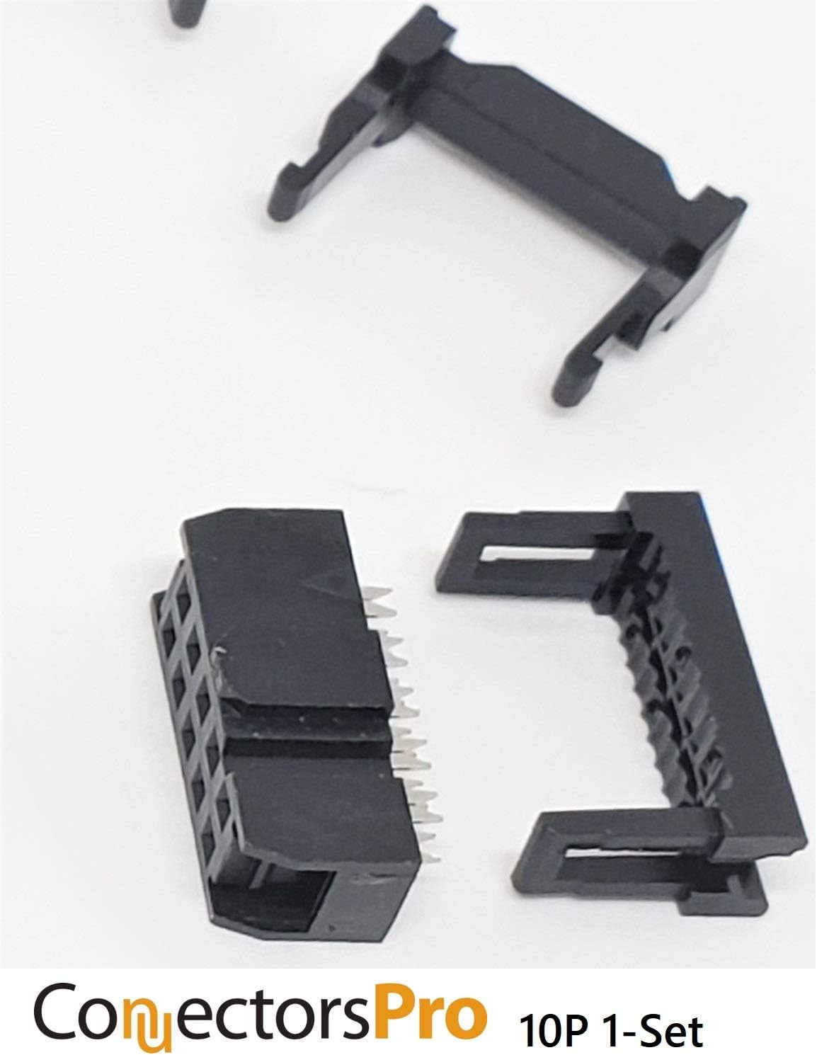 Conectores IDC 2X5 10P 0.100pulg 50 Pzas conector hembra FC