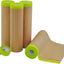 Set 4 rollos papel enmascarar 18pulg x50pies para pintura