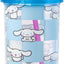 Vaso plástico Cinnamoroll azul cereza con tapa y pajilla 20oz