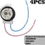 4 Pzas adaptadores cables para focos 4114 4157