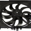 Repuesto kit ventilador motor Nissan Versa 12-19 negro
