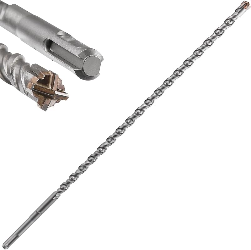 Broca extensión carburo doble rosca 7/8x30 para hormigón