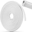 Protectores borde puerta auto goma U universal 32" blanco