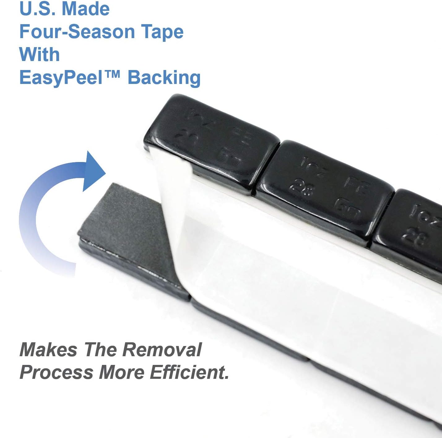 Cinta adhesiva EasyPeel para ruedas 72 pzas