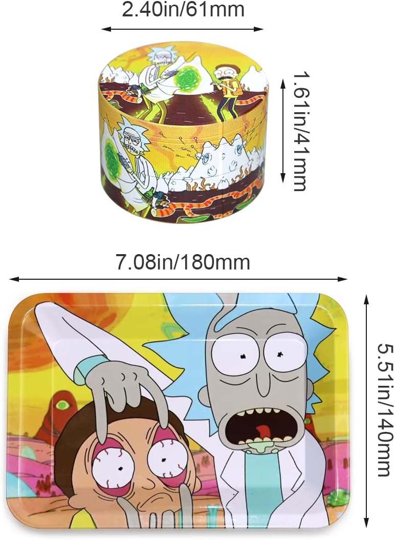 Molinillo 2.5'' Set Cartoon Kitchen Helper