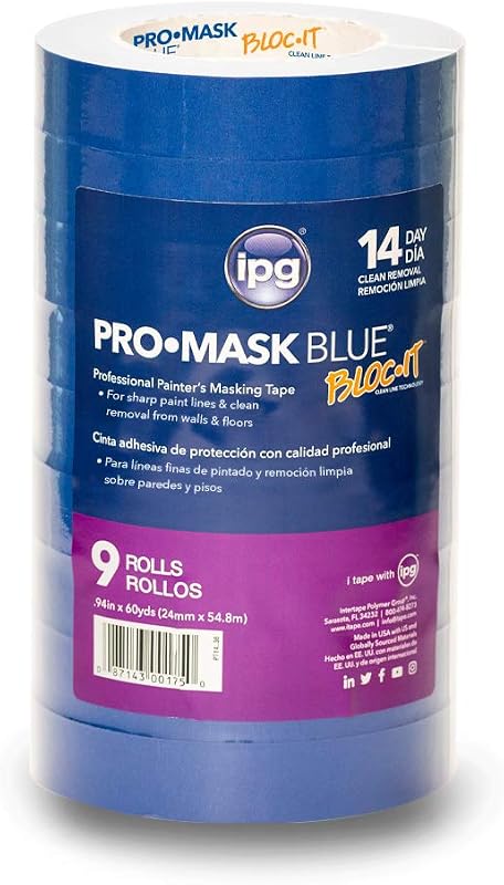 Máscara IPG ProMask Blue con cinta adhesiva 14 días