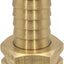 Adaptador manguera jardín latón 3/4" conector GHT resistente