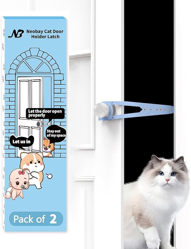 Pestillo puerta gato 7 tamaños ajustable 2 paquetes