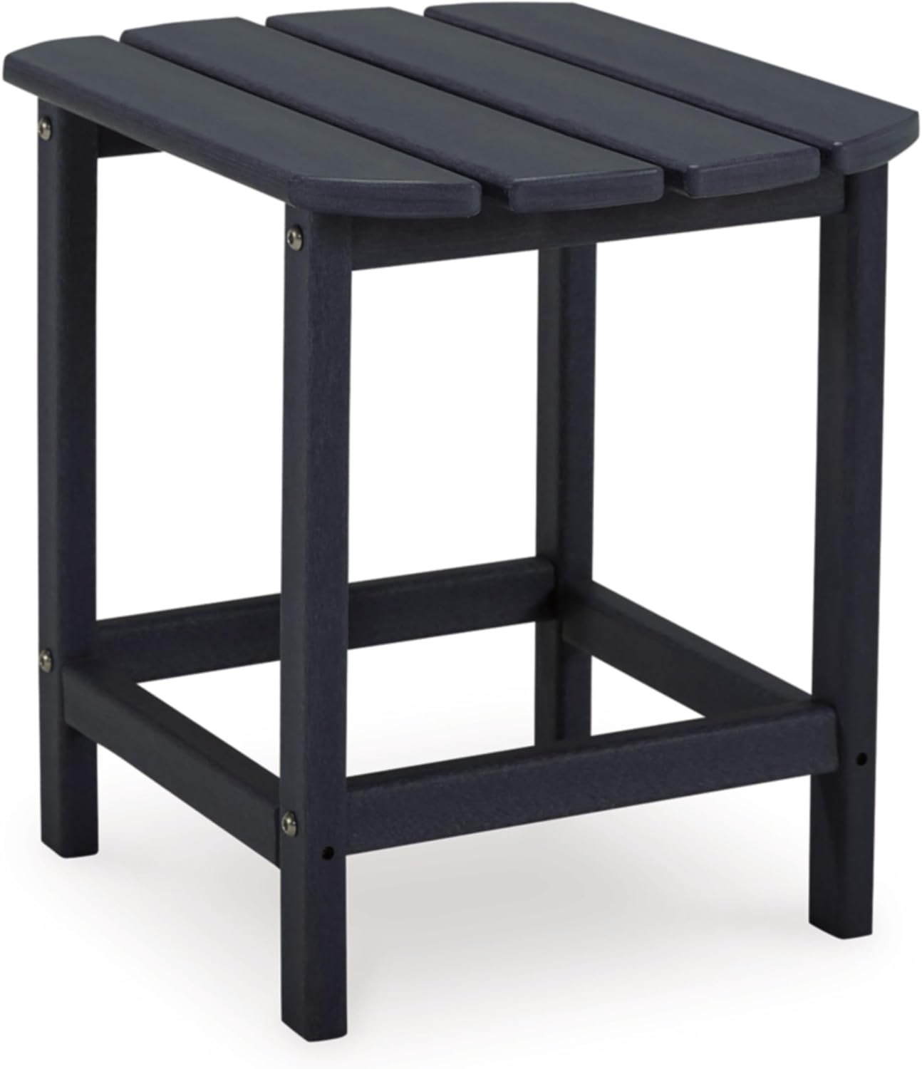 Mesa auxiliar moderna exterior resistente color negro