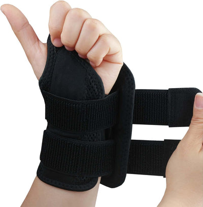 Soporte muñeca tunel carpiano ajustable para dormir negro