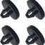 4 Pzas Almohadilla Pedal Freno y Topes Interruptor Luz Negro