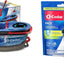 Sistema limpieza suelos microfibra giratoria 10uds gris