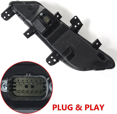 Luz antiniebla LED para Lincoln MKZ lado derecho