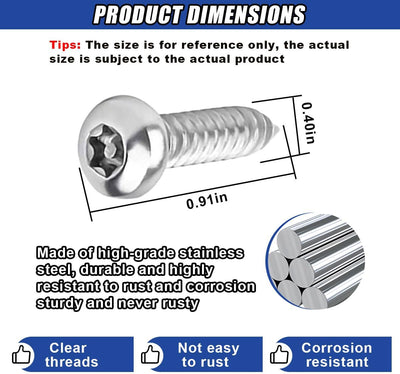 Kit 4 S Acero Inox Antirrobo Auto Con Tapa