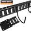 Kit riel E Track 4ft para remolque incluye placa