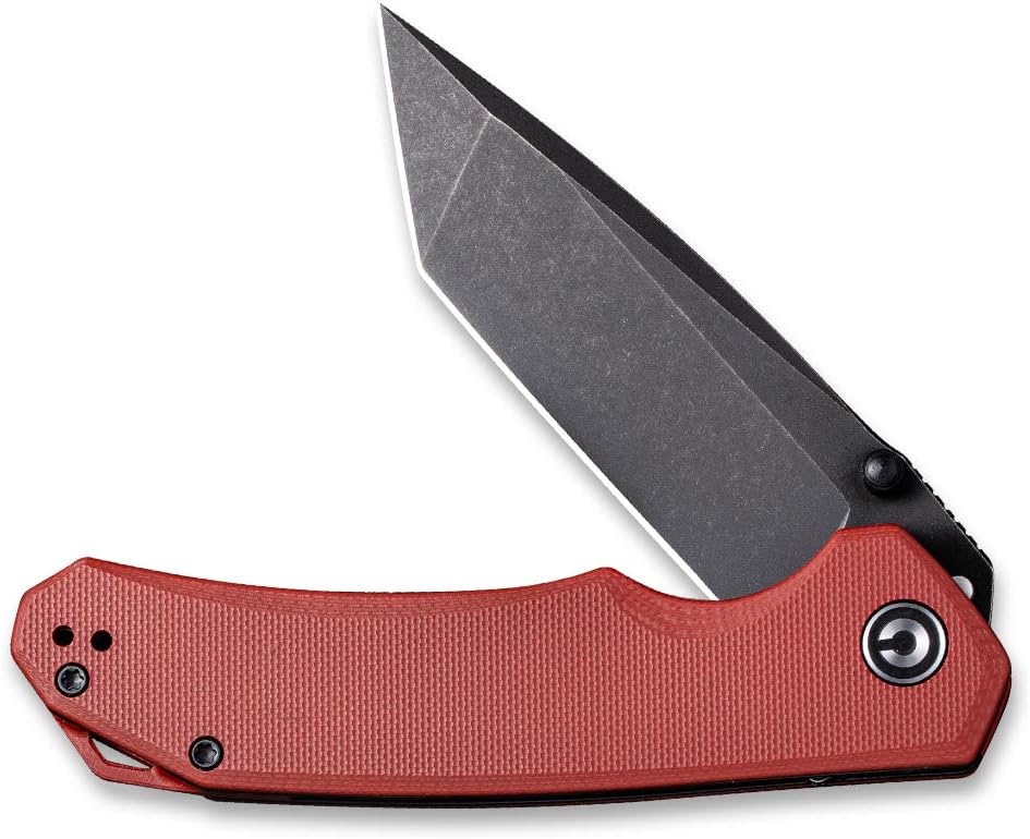 Cuchillo plegable D2 3.5pulg G-10 con abridor