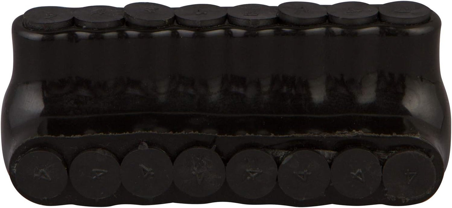 Conector cable múltiple aislado negro 8 puertos 2-14 cables