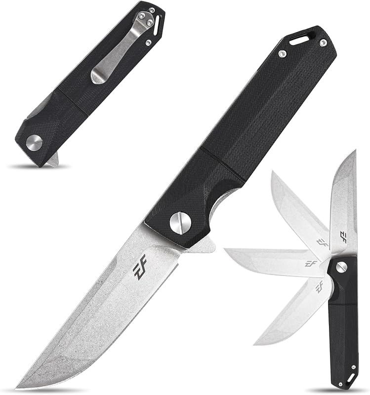 Cuchillo plegable EDC utilitario bloqueo camping