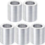 Espaciadores aluminio M10 5 pzas 0.4x0.63x0.79pulg