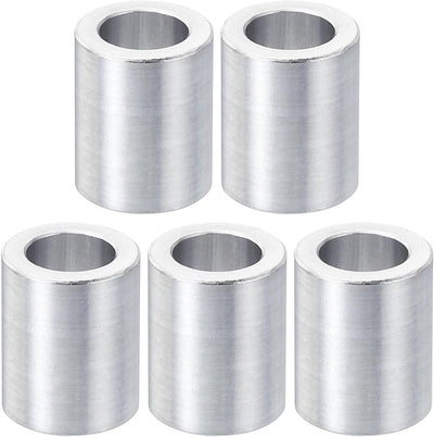 Espaciadores aluminio M10 5 pzas 0.4x0.63x0.79pulg
