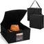 Caja almacenamiento sombreros organiz. apilable con tapas