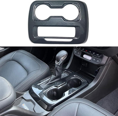 Cubierta palanca cambios Chevy Colorado 15-22 estilo carbón