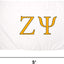 Letrero Zeta Psi 3x5ft decorativo