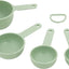 Juego 4 Pzas Tazas Medidoras Universal Pistacho