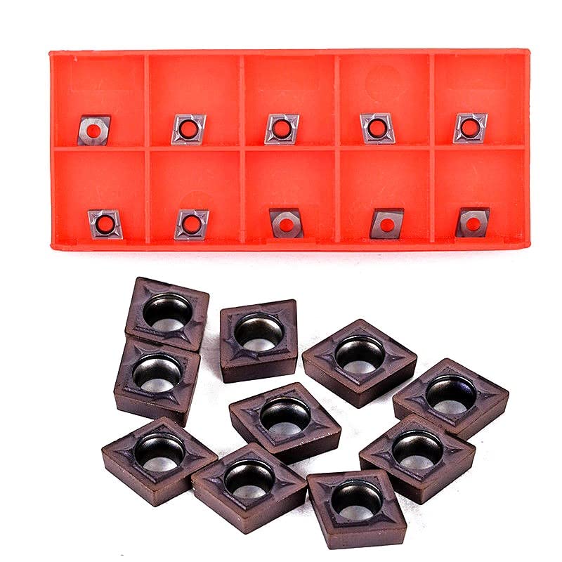 Insertos carburo CCMT21.51 Cuchilla CNC Torno Pack 20