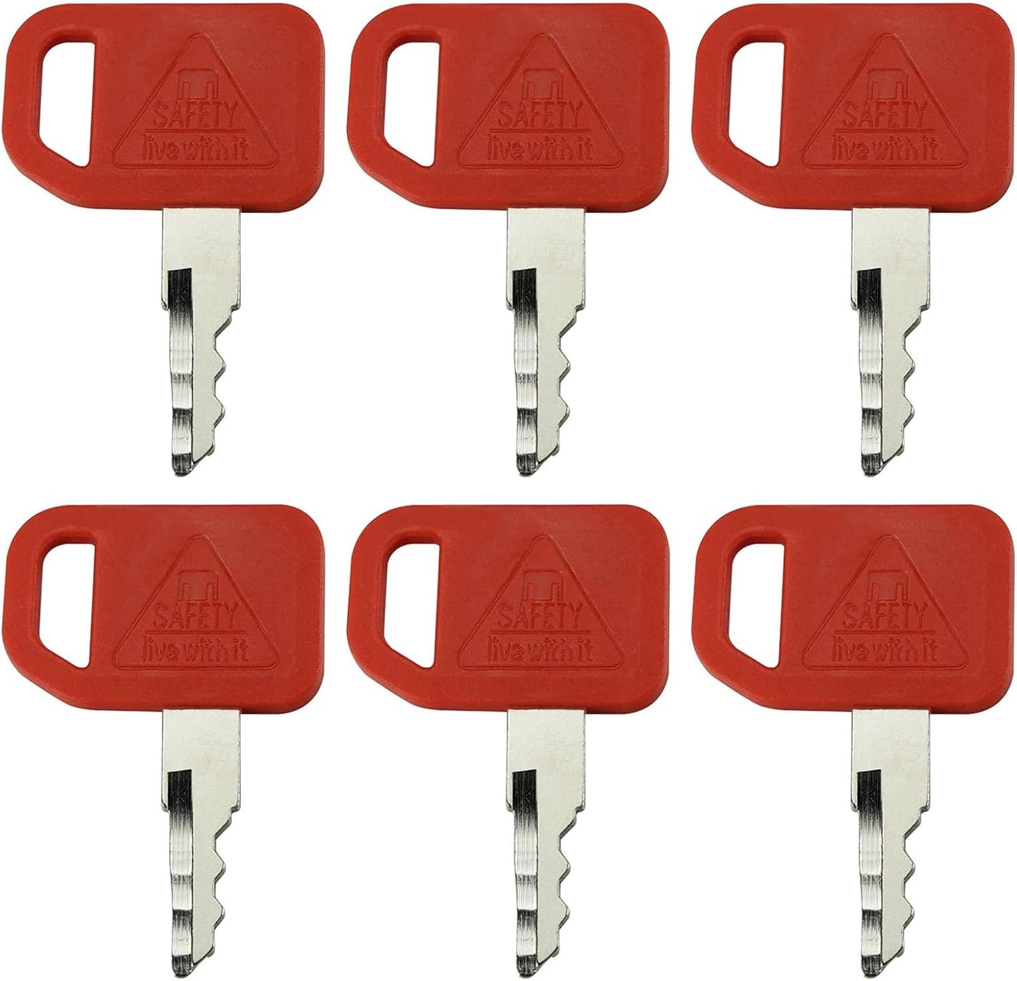 6 Llaves encendido JDS para John Deere 329D CT315 CT322