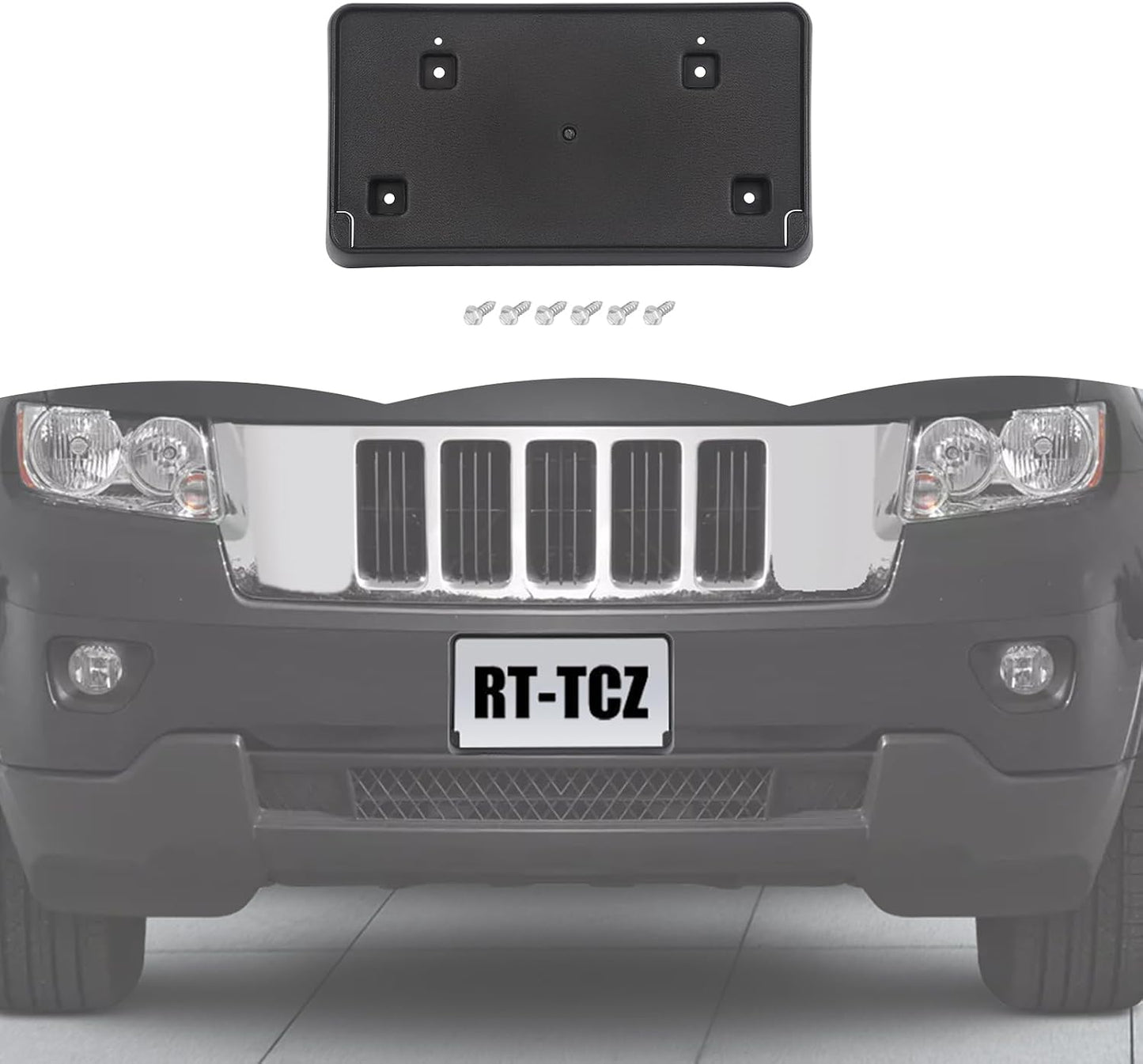 Soporte placa matrícula Jeep Grand Cherokee
